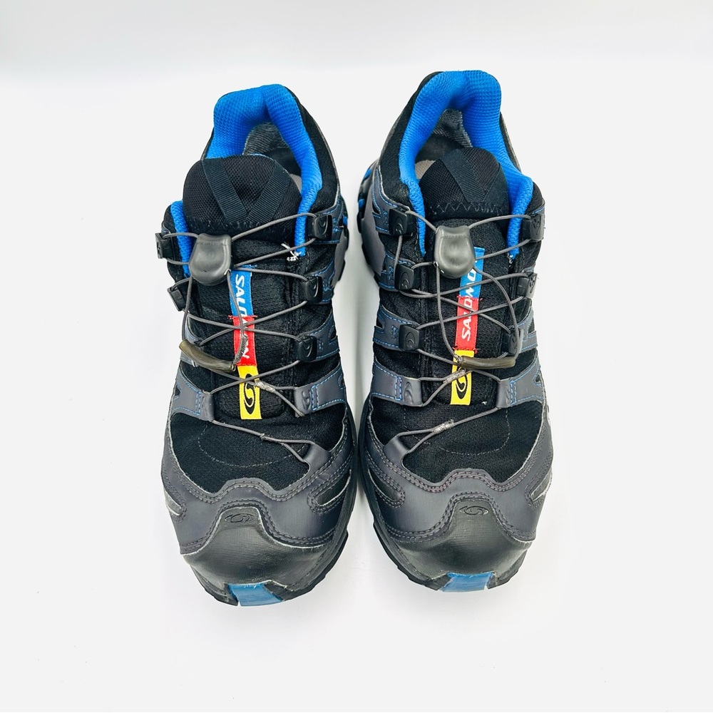 Salomon XA Pro 3D XCR Trail Running Shoes Black Waterproof shoes men size 9 - Picture 8 of 10